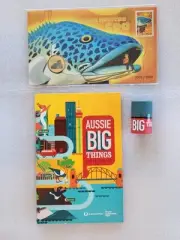 2023 Aussie Big Things COLOURED Murray Cod PNC Impression Unopened Tube Folder