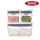 OXO POP按壓保鮮盒輕巧三件組