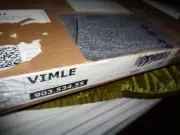 IKEA Vimle Cover SLIPCOVER For ONE SEAT Section Gunnared Medium Gray