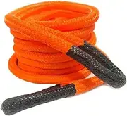 16m-25mm*6/9m 19800lbs Recovery Rope Tow Strap Automobile Emergency Wild Power Line Trailer High Tensile Force(25mm,6m)
