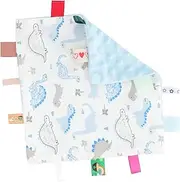 UPKOCH Towel Boy Girl Pacifying Travel Safe Skin Friendly Adorable Cartoon Design for Soothing Newborns