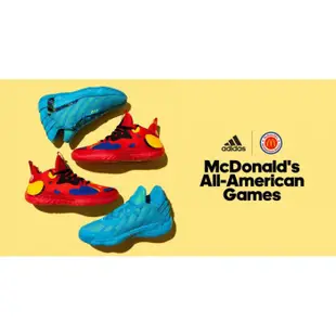 <Taiwan小鮮肉> Adidas DAME7 McDonalds 麥當勞 明星賽 藍色 籃球鞋 男鞋 FZ1050