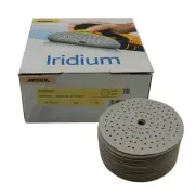 Mirka 100 Iridium 150mm/6in. Grip Disc 121H P500 100 Pack