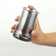 304 Stainless Steel Coffee Fifter, Hand-pushed Coffee Colander Reusable Filters