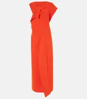[Plan C] Plan C Asymmetric maxi dress AU 12 red