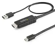 Star Tech 1M 4K 30Hz Active Male HDMI to Male Mini Displayport Cable Converter