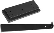 Angoily 1 Set Floor Pull Back Hook Skirting Board Trim Laminate Flooring Spacers Pull up Bar Puller Tool Vinyl Push up Bars Peel and Stick Floor Tile Chin up Bar Door Frame Steel Black