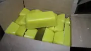 40lb Yellow Unscented Hard Paraffin Wax candle making wood sealer Firestarter