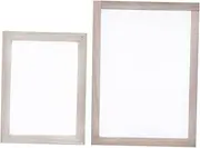 CIMAXIC 2pcs Wooden Mould and Deckle Paper Making Kit Crafting Frame for Boys and Girls Handicraft Frame Family Activities
