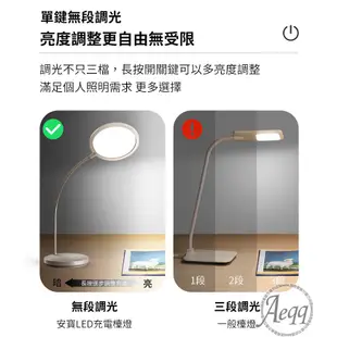 Anbao 安寶 充電式LED護眼檯燈(AB-7601) 現貨 廠商直送