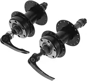 POPETPOP 1Set Mountain Quick Release Bicycle Wheel Hub Axle Lightweight Portable Disc Brake Accessory for Enhanced Stability Suitable for Front Rear Wheels