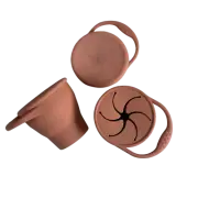 Copper Collapsible Silicone Snack Cup