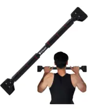 Pull Up Bar for doorway. Strength training 48.8 in max. Design created in Japan