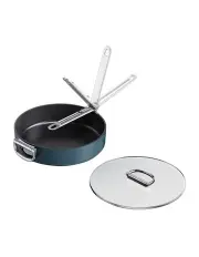 [Joseph Joseph] Space Non-stick Saute Pan and Lid 28cm in Midnight Blue