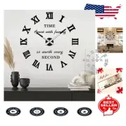 Oversized Decorative Wall Clock with Adjustable Features - Gift Perfection
