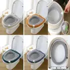 Universal Toilet Seat Cover Soft Toilet Mat Pad WC Ring Mat Winter