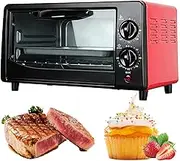 Small Multifunctional Microwave Oven for Household Use, 11l Large-Capacity Compact Air Fryer Oven with Bakeware and Rack, Temperature Control & Timer, Air Fryer Toaster Oven Combo