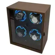Automatic Watches Winder Box Mechanical Rotator Holder Wood Case Winding Storage