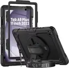 Samsung Galaxy Tab A9+ Case 11" w/Screen Protector Pen Holder Shoulder Strap