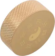 High-end Brass Block Paperweight Calligraphy Paperweight for Office Traditional Chinese Style Decorative Art