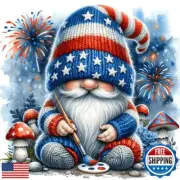 Apcufir Independence Day Paint by Numbers for Adults,4th of July Paint by Num