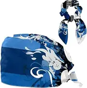 [YTYVAGT] Scrub Caps Women,Scrub Hats Suitable for Women,Finland Flag Guitar Music
