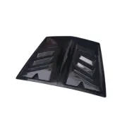 Universal Carbon Look Tape-On Front Air Bonnet Hood Scoop Vent Cover Car Truck