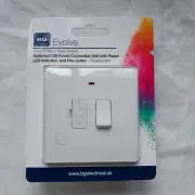 BG Evolve PCDCL52W Pearlescent White 13A Switched Fused Connection Unit