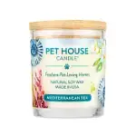 美國 PET HOUSE 室內除臭寵物香氛蠟燭 240G-地中海風情