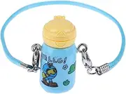 TENOL 1:12 Scale Dollhouse Miniature Water Bottle Mini Tumbler Cup for Children Kids Dollhouse Furniture for Party Favors Accessory, Blue