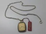 FABULOUS NOS 1960-70'S SWISS LEONARD MANUAL PENDANT / POCKET WATCH
