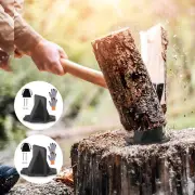 Wood Splitter Portable Log Splitter Manual Kindling Splitting Tool High ledXw