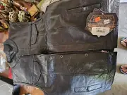 Leather Chaps And Vest