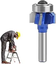 Furtryvl Edging Router Bit - Corner Rounding Edge-Forming Bits | 4-Tooth Carbide Professional Edge Forming Bit for Table, Drawer Or Cabinet Edges