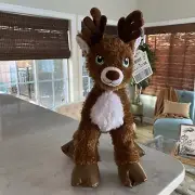 Build a Bear Reindeer Christmas Plush New With Tags