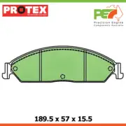 New PROTEX Ultra DISC PAD SET To Suit FORD FALCON 4.0 i XR6 Turbo [BF] 4L (for: Ford)