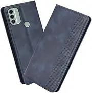 [XINNI] Mobile Phone Case for Nokia C31 Case, PU/TPU Flip Magnetic Phone Case, Blue