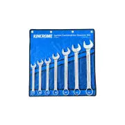 7 Pcs of Kincrome Jumbo Combination Spanner Set - Metric Mirror Polish Finish
