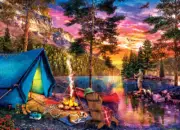 MasterPieces Fishing the Highlands 1000 Piece Jigsaw Puzzle By Dominic Davison