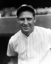 William B Chapman of the New York Yankees in 1934 Baseball Old Photo