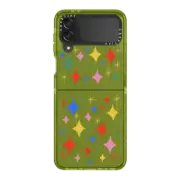 Galaxy Z Flip4 Impact Case Sparkle Party by Katie Benn
