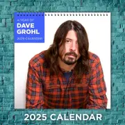 Dave Grohl Calendar 2025, Dave Grohl Celebrity 2025 Wall Calendar