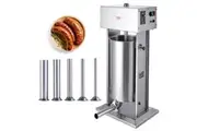 VEVOR Electric Sausage Stuffer 25 L Vertical Meat Stuffer 304 Stainless Steel