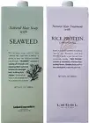 Label Natural Hair Soap SW Seaweed & Treatment RP Rice Protein 1600ml set of 2