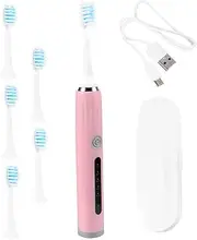 Healeved Electric Toothbrush High Electric Toothbrush Plaque Soft Bristles Ergonomic Design