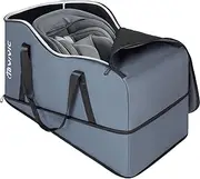 IBVIVIC Car Seat Travel Bag for Aria and Mesa, Infant Car Seats Infant Car Seat Travel Bag (Grey)