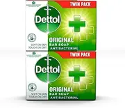 Dettol Original Antibacterial Bar Soap 100 g (Pack of 2)