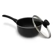 20cm Heavy Gauge Aluminium Non-Stick Saucepan