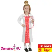 Girls Zog Princess Pearl Costume Child Kids Julia Donaldson Book Week Outfits