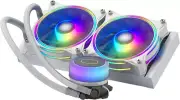 Cooler Master MasterLiquid ML240 Illusion White, Close-Loop AIO CPU Black